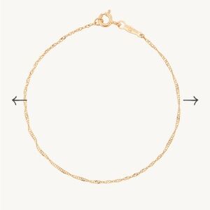 Catbird sweet nothing bracelet (6.5)